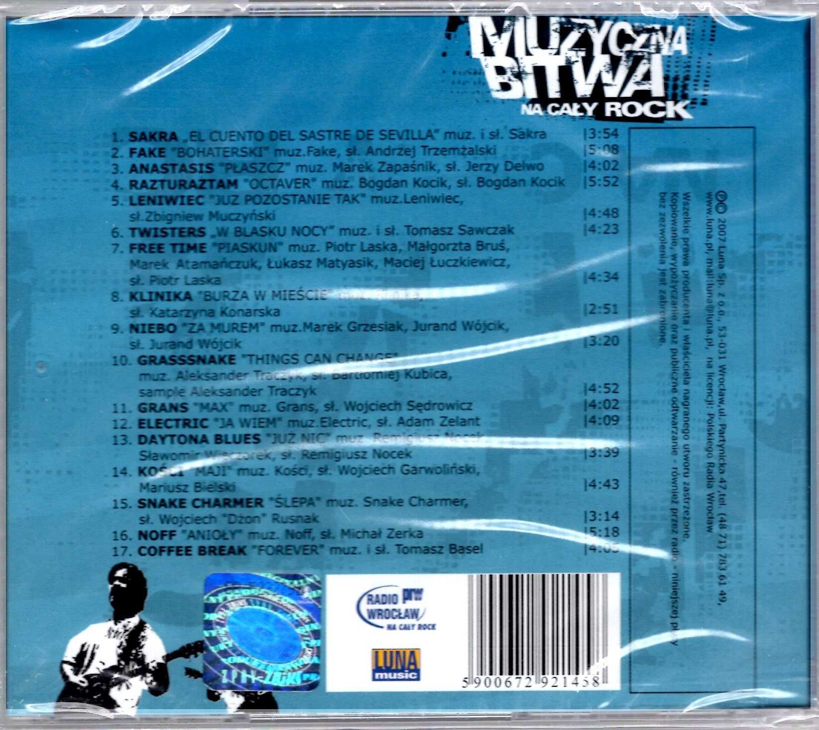 Muzyczna Bitwa (Na Cały Rock) (CD)