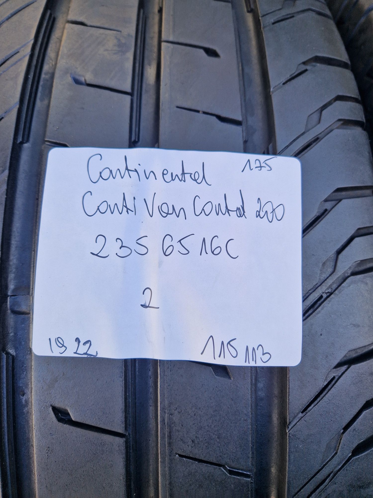 235/65/16C 235/65R16C Continental 2022 lato***