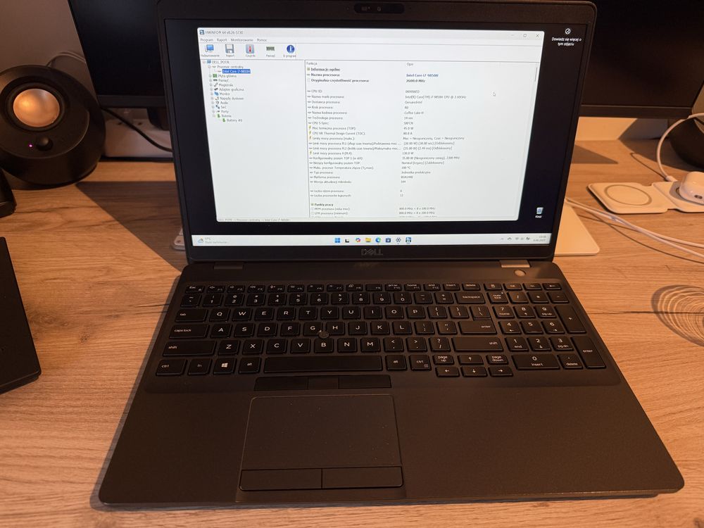 Okazja DELL Latitude 5501 i7-9850H LTE 32RAM Geforce MX150