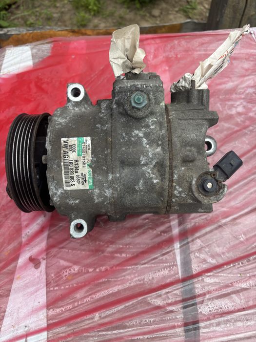 Компрессор  кондиционера. Шкода Октавия А5. 1,9 тд.