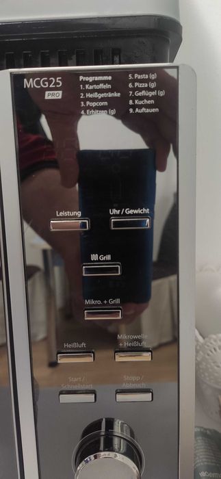 Мікрохвильовка з грилем і конвекцією CASO MCG25 PRO