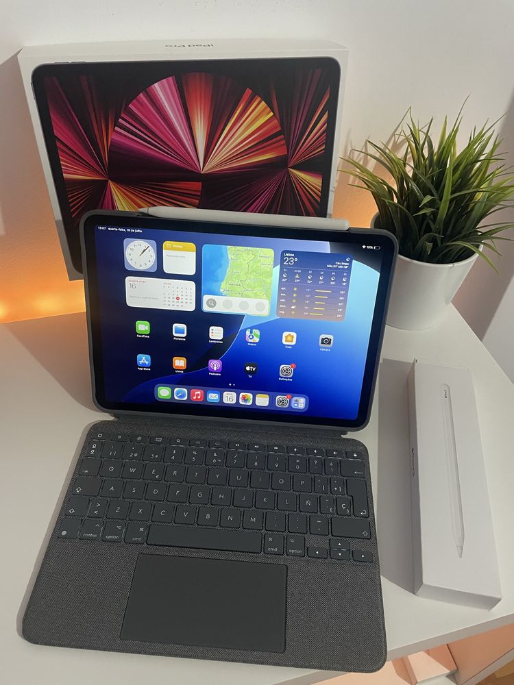 Ipad pro M1 + Apple Pen + Teclado