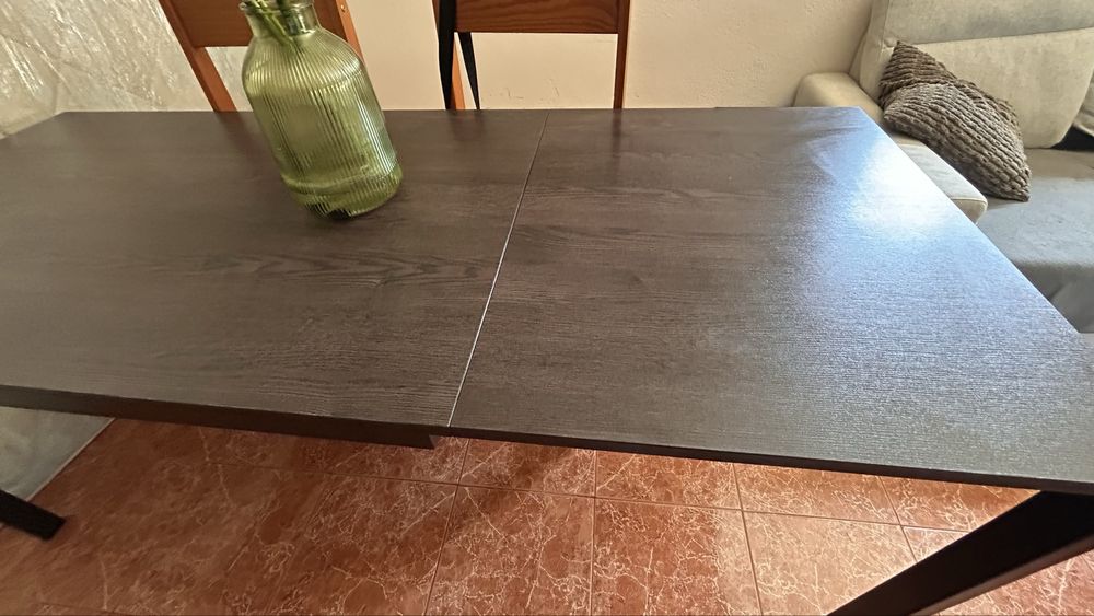 Mesa preta Ikea VIHALS