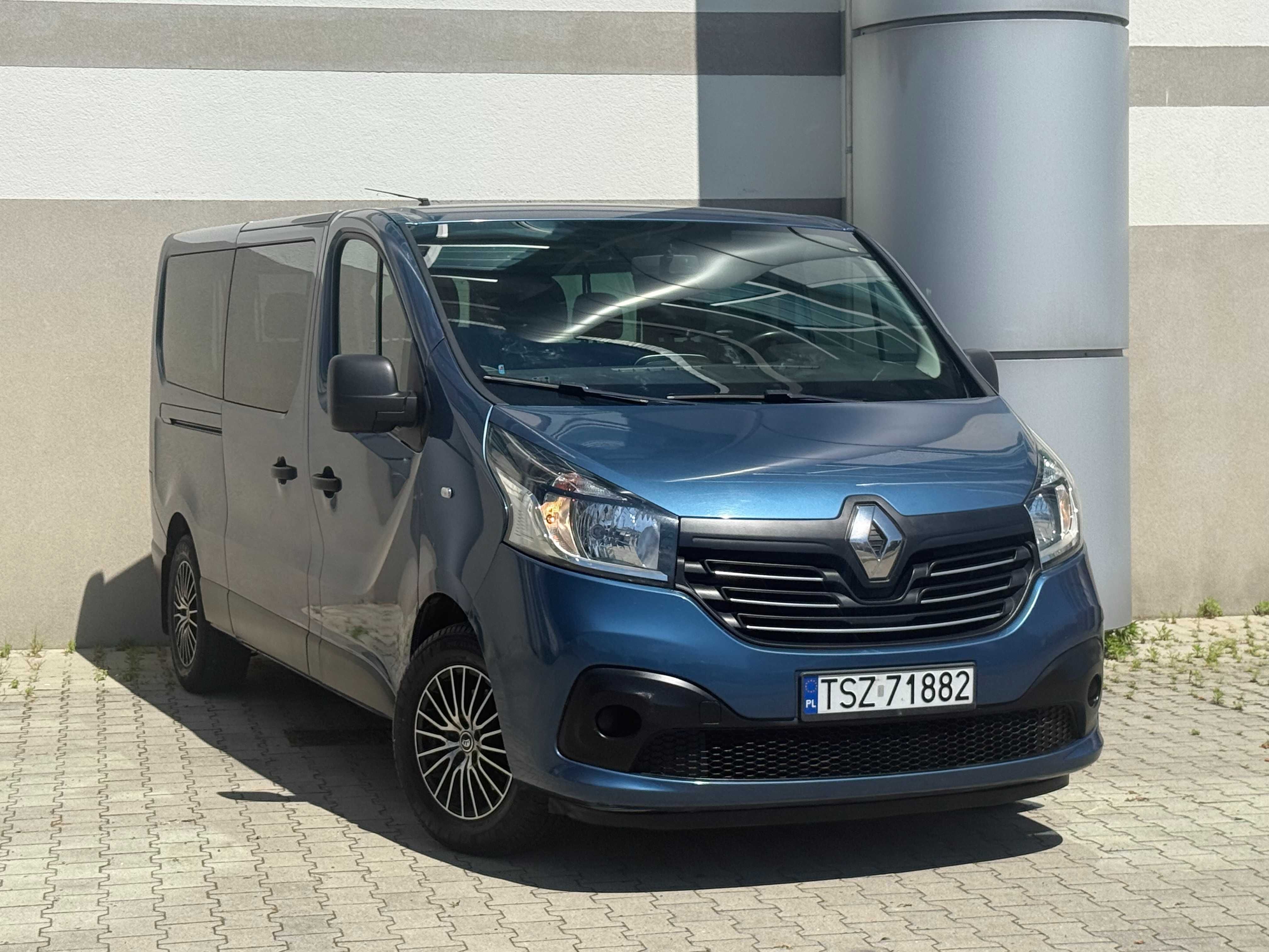 Renault Trafic 125KM JAK NOWY Klima Alu Navi 9miejsc Salon Pl Oryginał