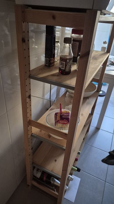 Estante de madeira IKEA IVAR - 5 prateleiras