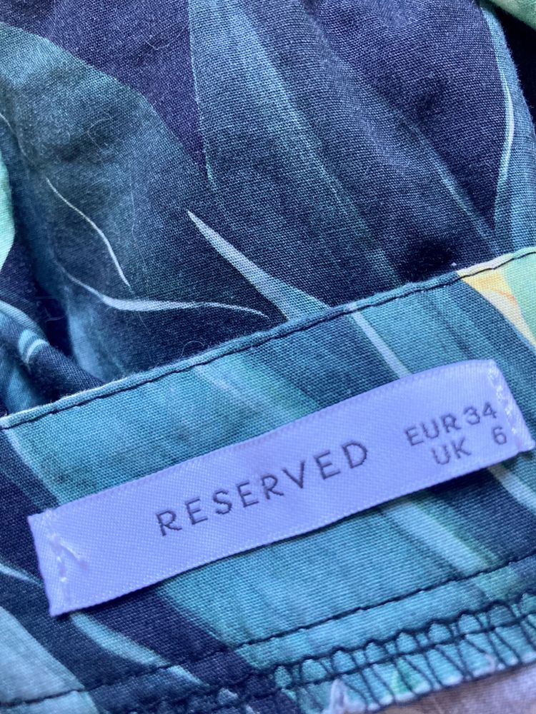 Spódnica Reserved zielona 34 Xs