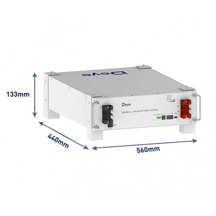 Акумуляторна батарея Deye SE-G5.1Pro-B (LiFePO4 51,2V 100Ah)