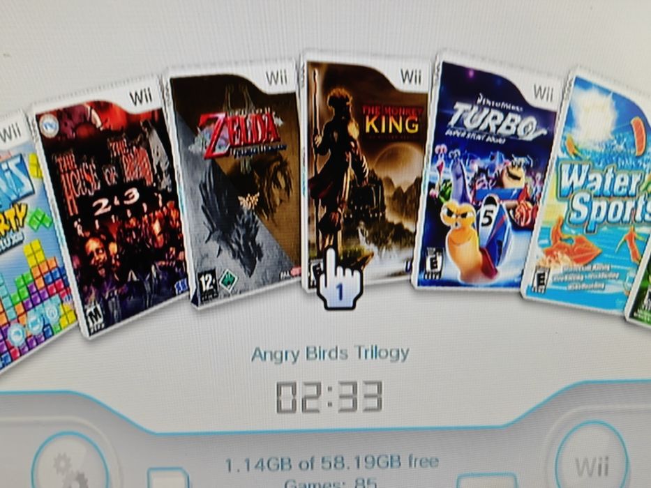 Konsola Nintendo Wii 64gb 70 gier Mario Zelda pokemon