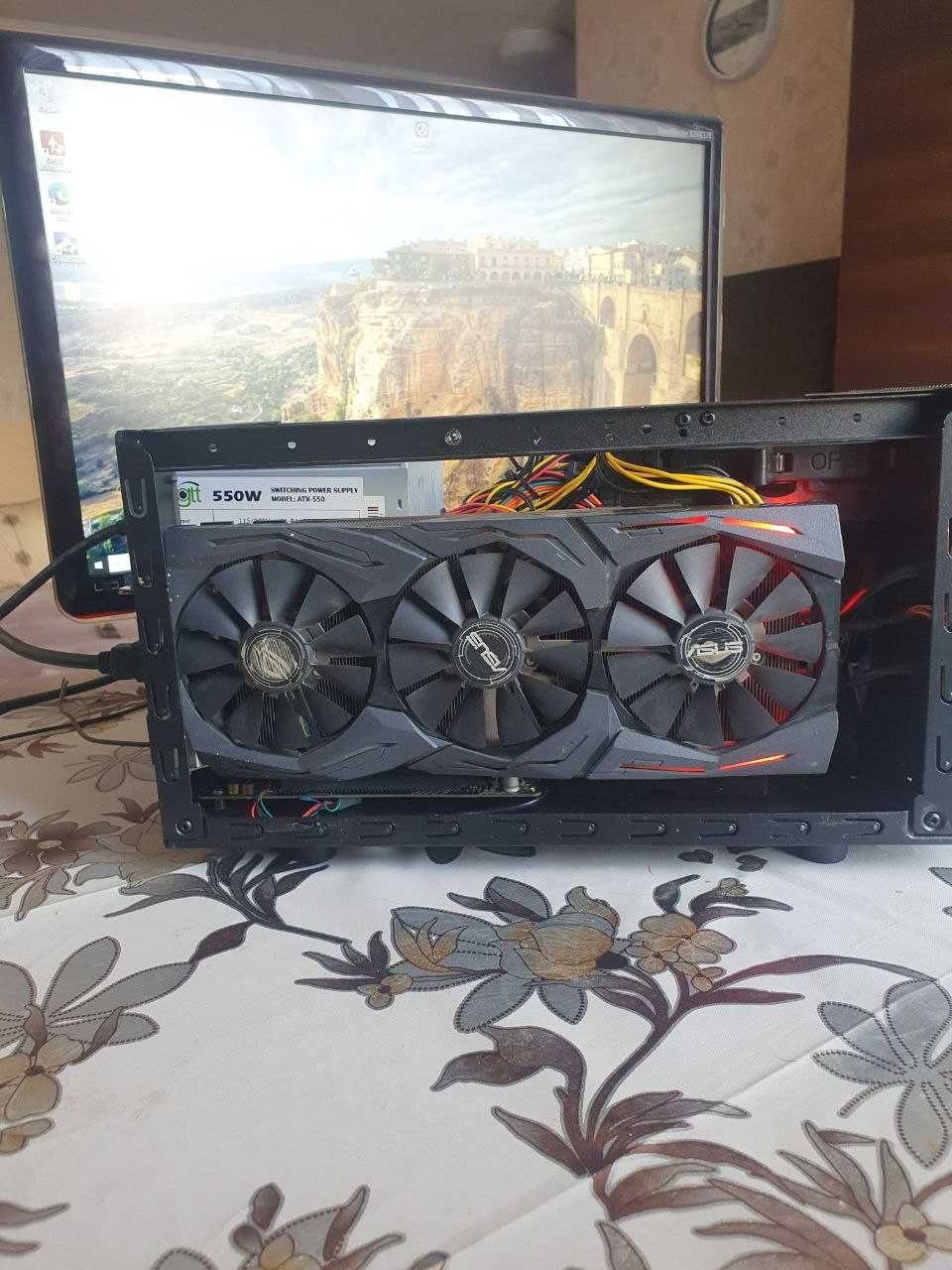 Ігровий міні пк GTX 1070 + i3 10100 + 16GB DDR4 + SSD + HDD