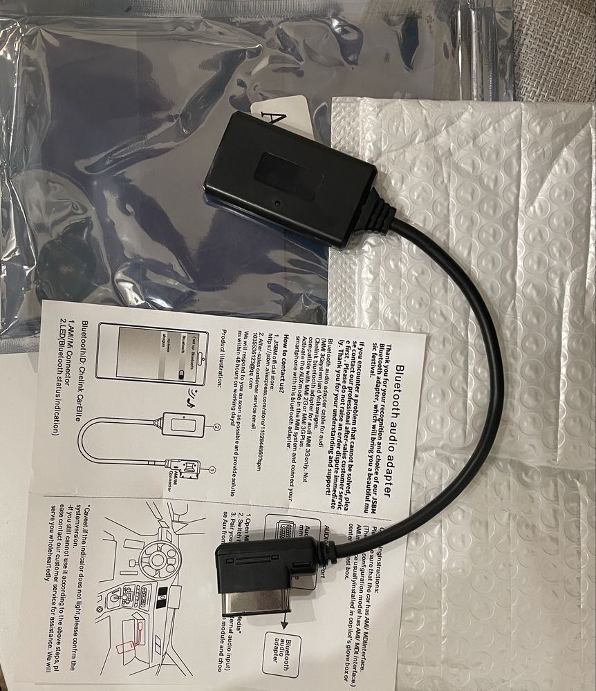 Bluetooth 5.0 адаптер AMI MMI 3G Audi
