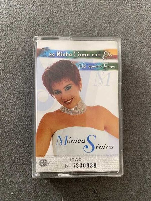 K7 Mónica Sintra – Na Minha Cama com Ela (1999, Lusosom)