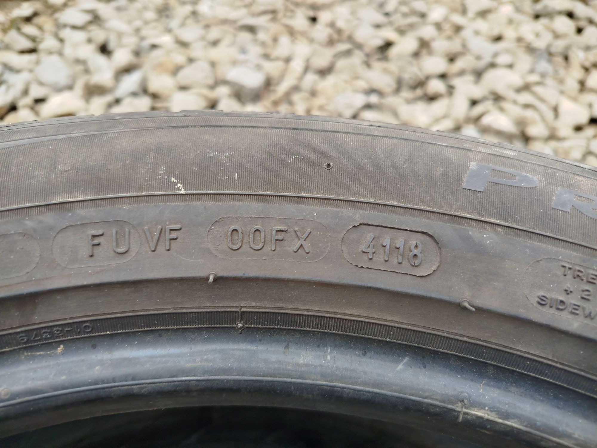 Opony letnie 225/50R18 Michelin Primacy 3 2018r 2szt Bieżnik 5mm