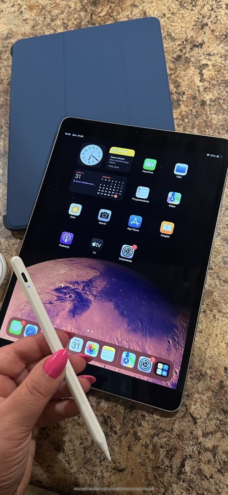 Tablet ipad Apple + NOWY RYSIK - Touch ID - PROCREATE