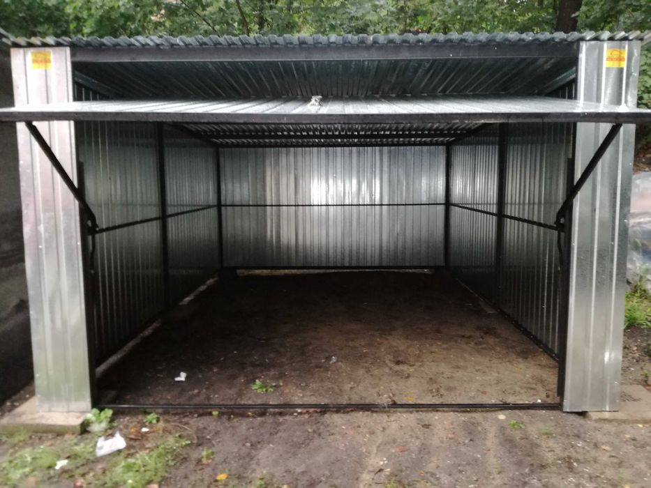 Garaż Blaszany 4x5 Ocynk