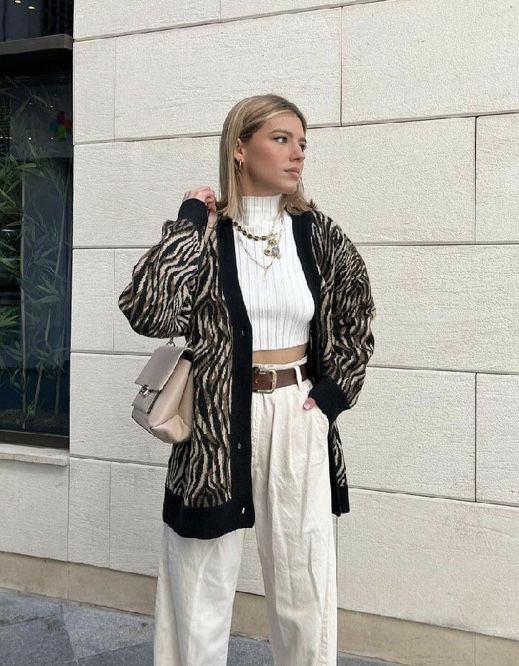Новий кардиган Zara анімалістичний принт