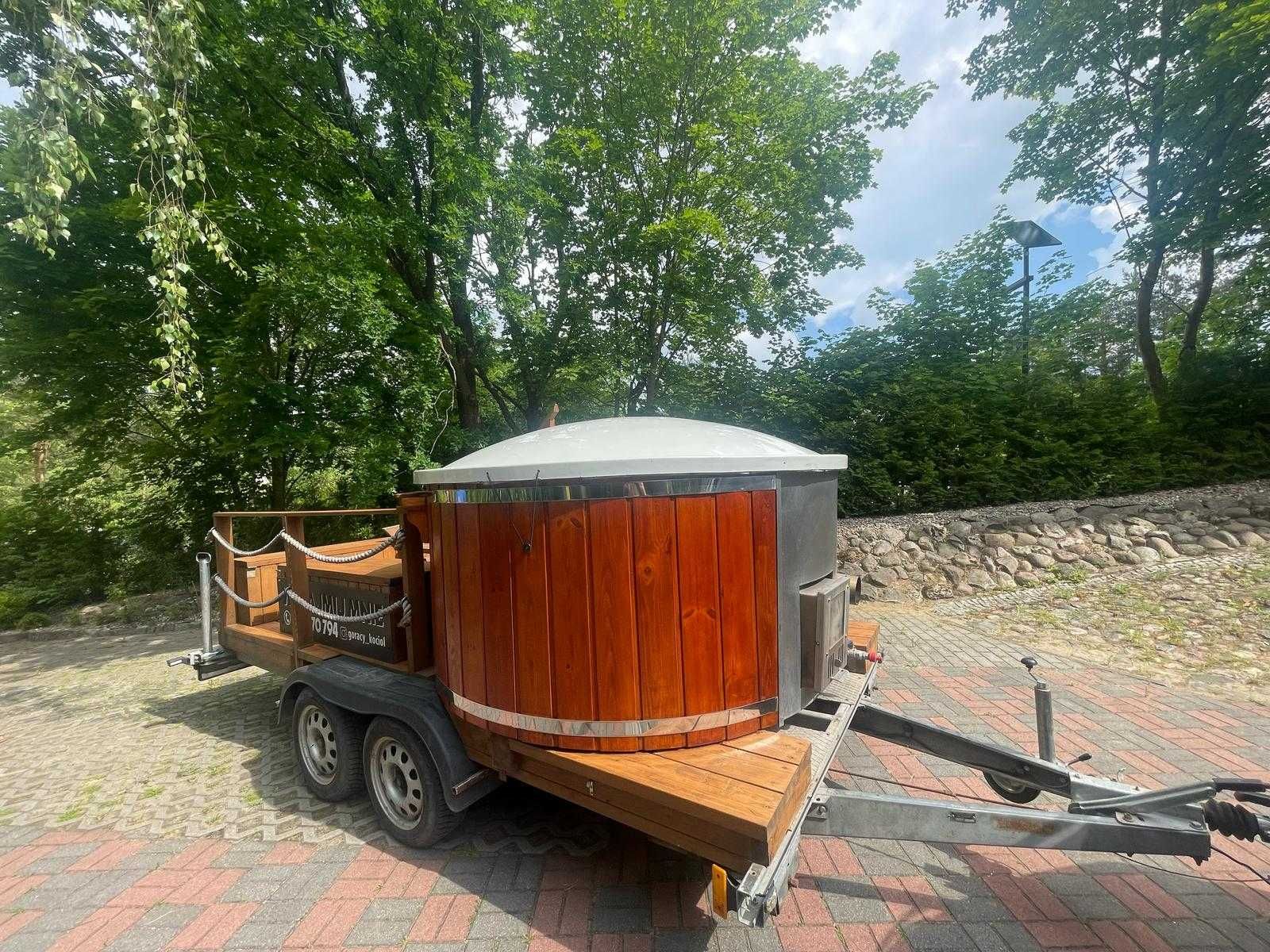 Wynajem Balia ogrodowa mobilne Jacuzzi "Gorący Kocioł"
