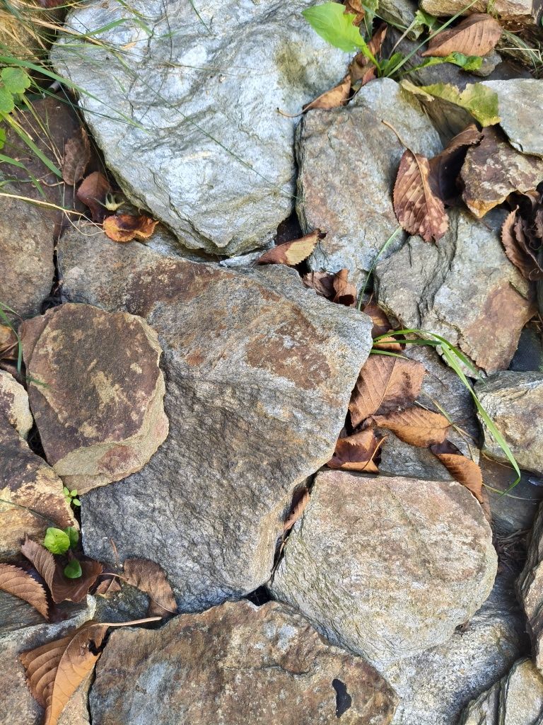 Kamienie na skalniak kolor srebrny stara miedź