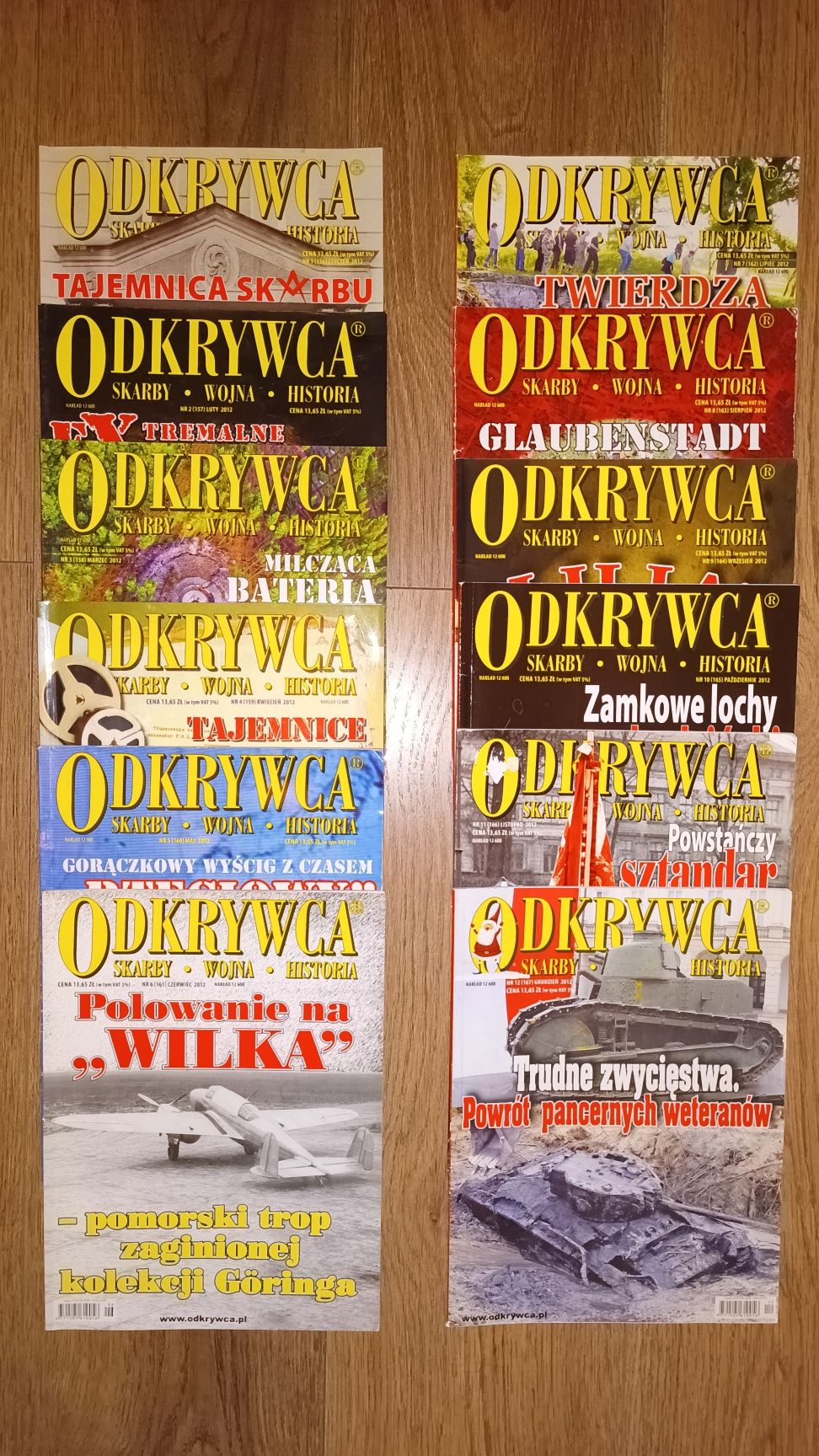 ODKRYWCA magazyn gazeta czasopismo miesięcznik
