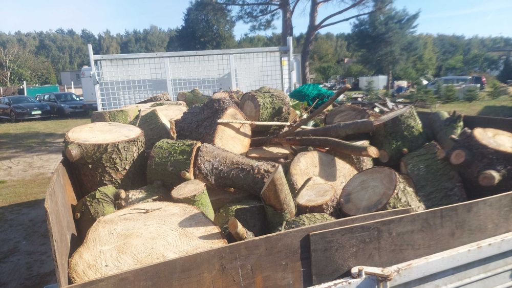 drewno opałowe iglaste, liściaste, sezonowane, suche