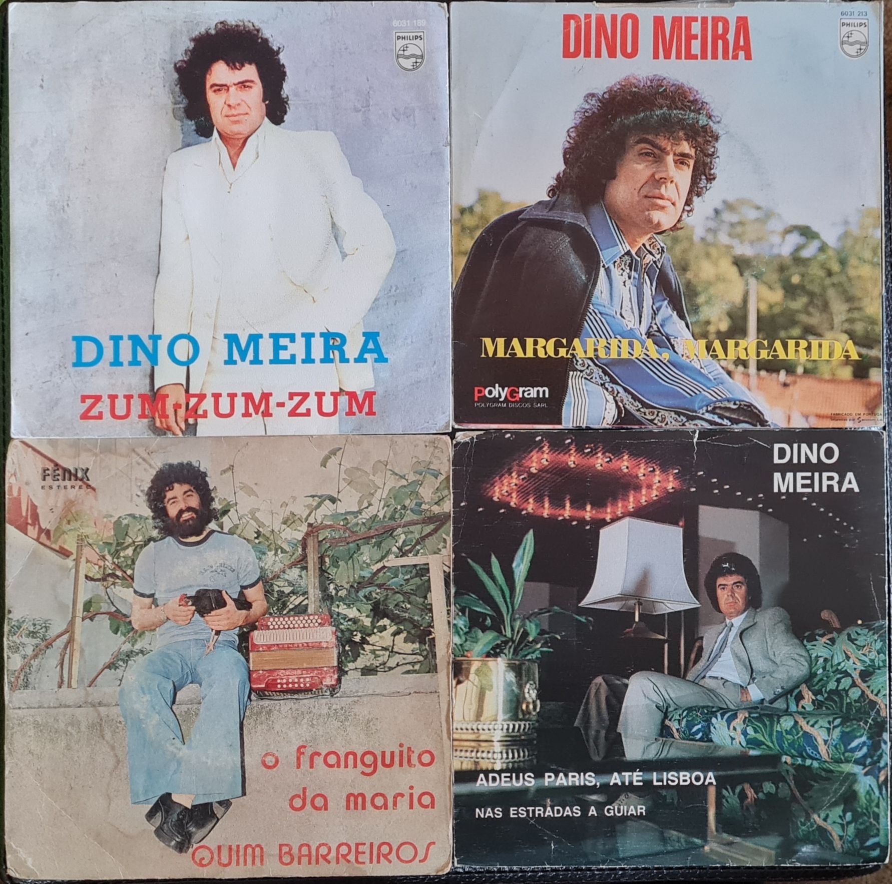 Lote de discos de vinil "Single"