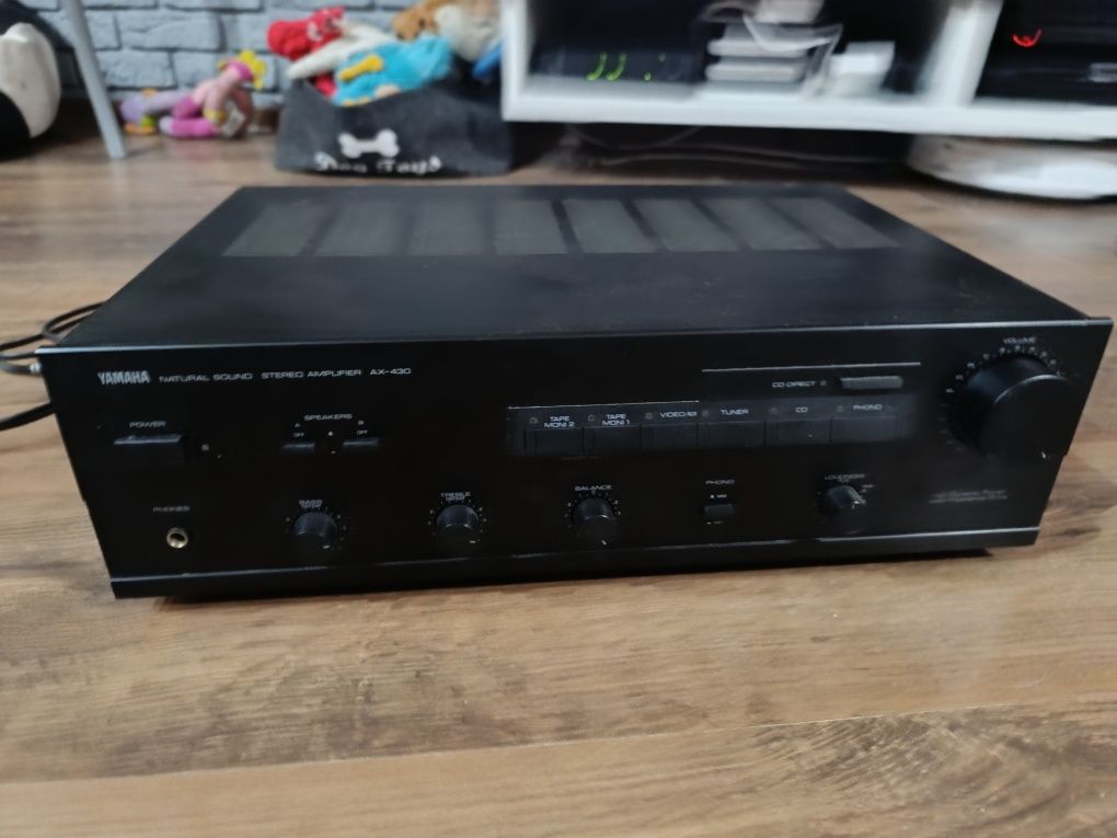 Wzmacniacz Yamaha AX-430 czarny