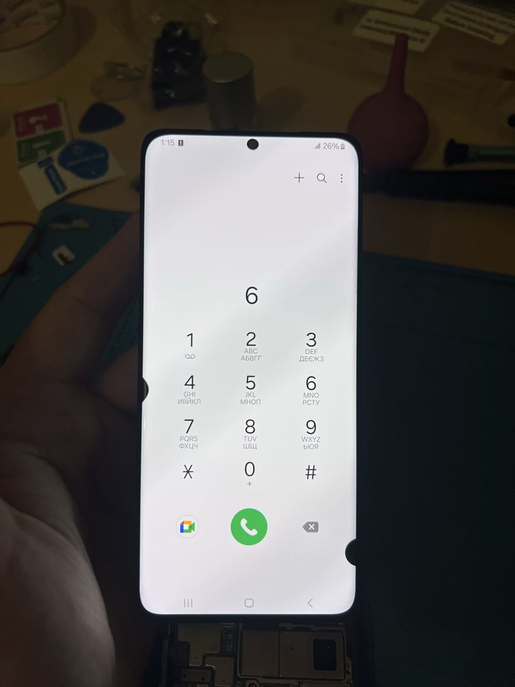 Дисплей Samsung s21 ultra G998 S21 Ultra екран модуль оригінал