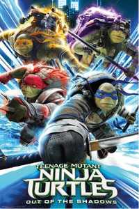 Posters novos Tortarugas Ninjas
