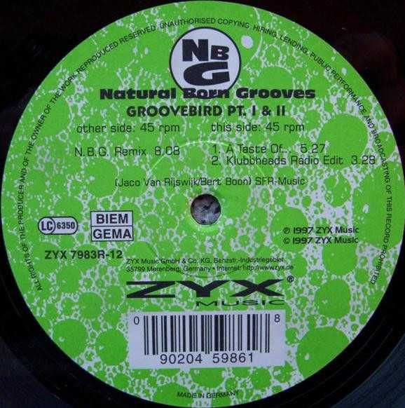 Natural Born Grooves ‎– Groovebird (Pt. I & II)