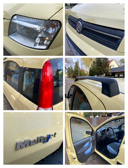 Fiat Panda 4x4 Klimatyzacja Hak 5-Drzwi Bez Korozji Świeży Serwis !