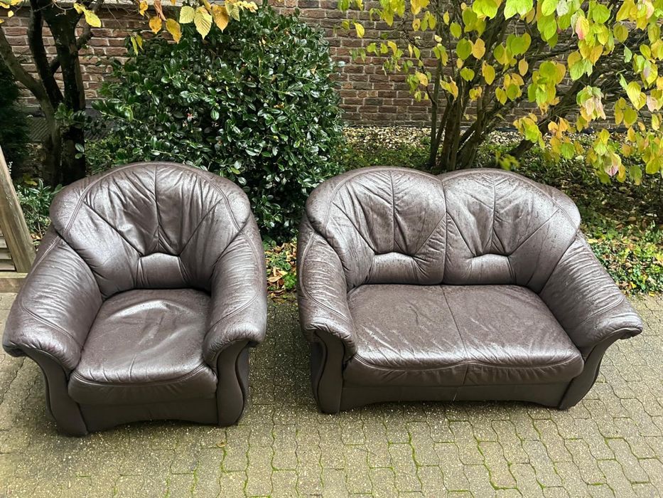 3+2+1 Комплект шкіряних меблів