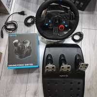 Logitech G29  PC/PS4/PS5 + Logitech Shifter сет фулл в описании