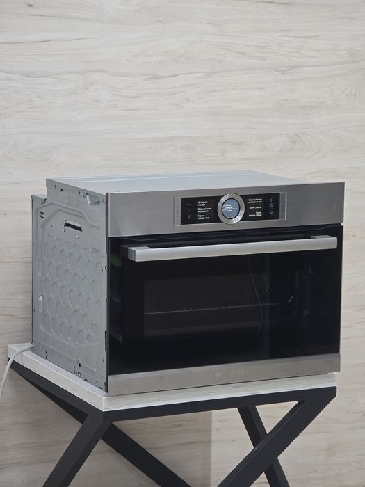 Духова шафа Bosch 2в1 Пароварка 45см Чюдовий стан України.мова