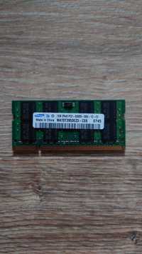 Pamięć RAM Samsung M470T2953EZ3-CE6 0745 1GB PC2-5300S 667MHz DDR2