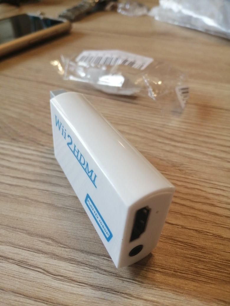 adapatador HDMI para wii