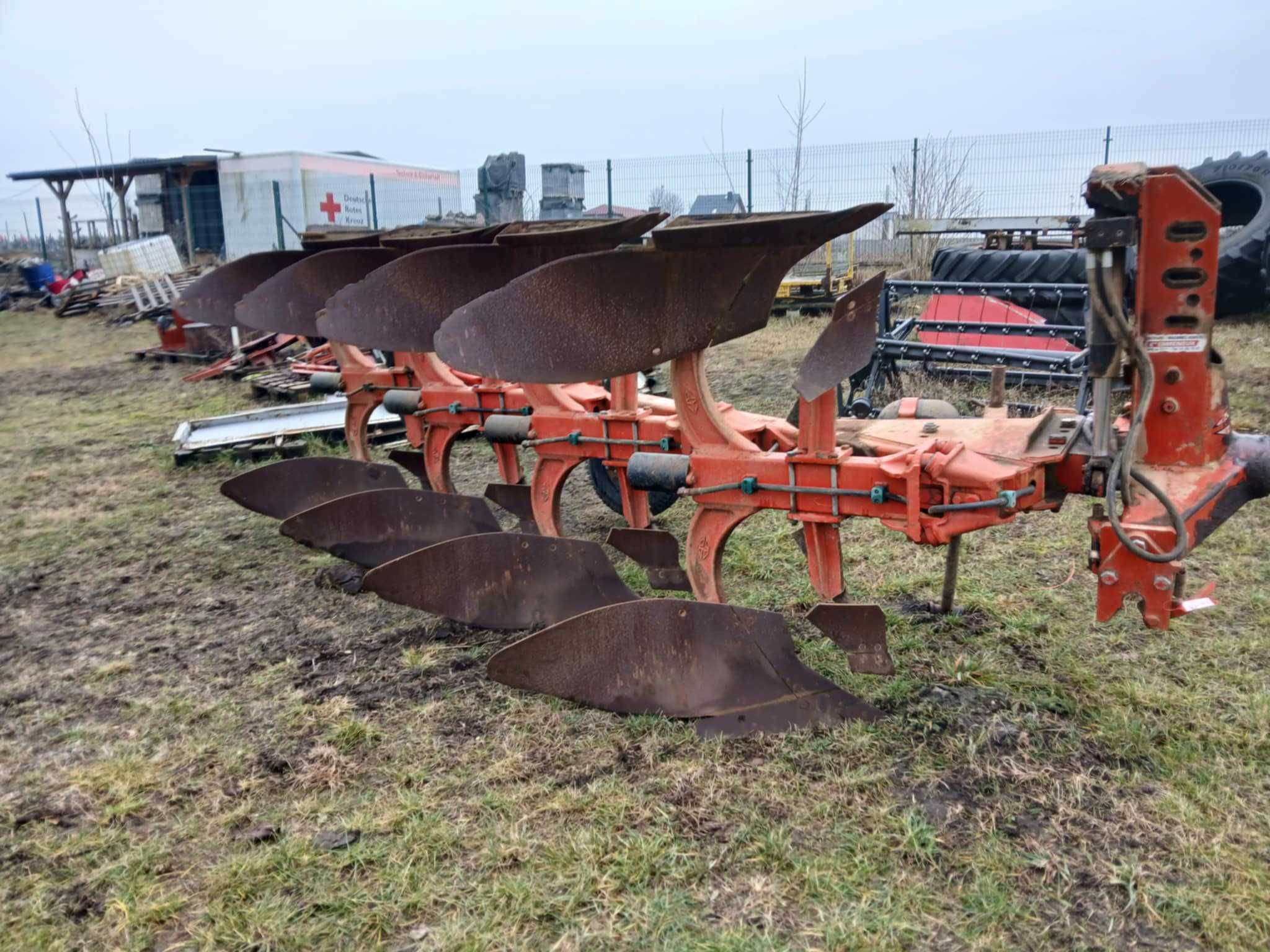Pług obrotowy kverneland non stop resor 4 skibowy 5 obrotowy z zachodu