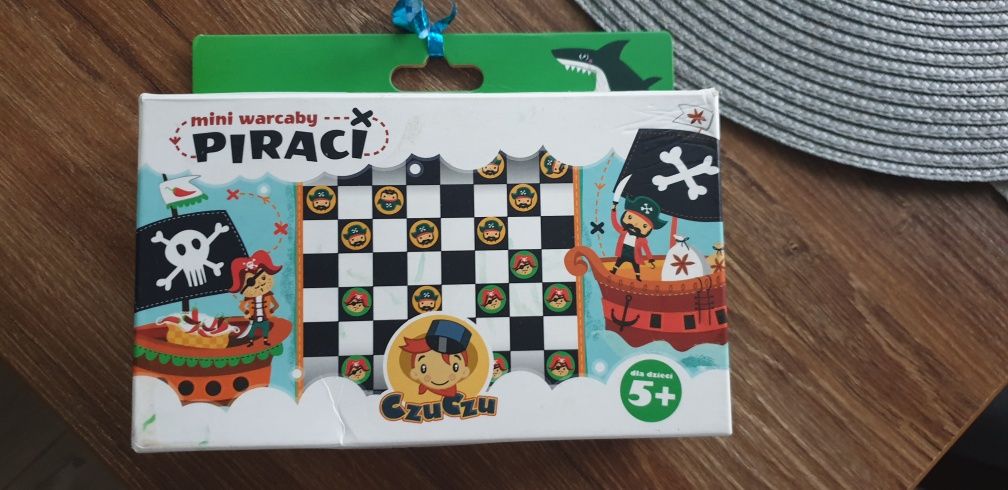 Gra mini warcaby Piraci