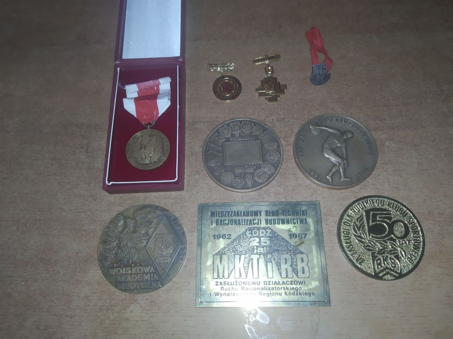 Medale wyróżnienia