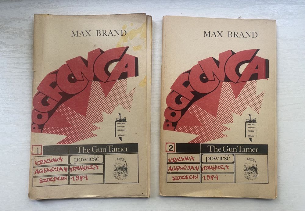 PRL „Pogromca” The Gun Tamer Max Brand cz.1-2