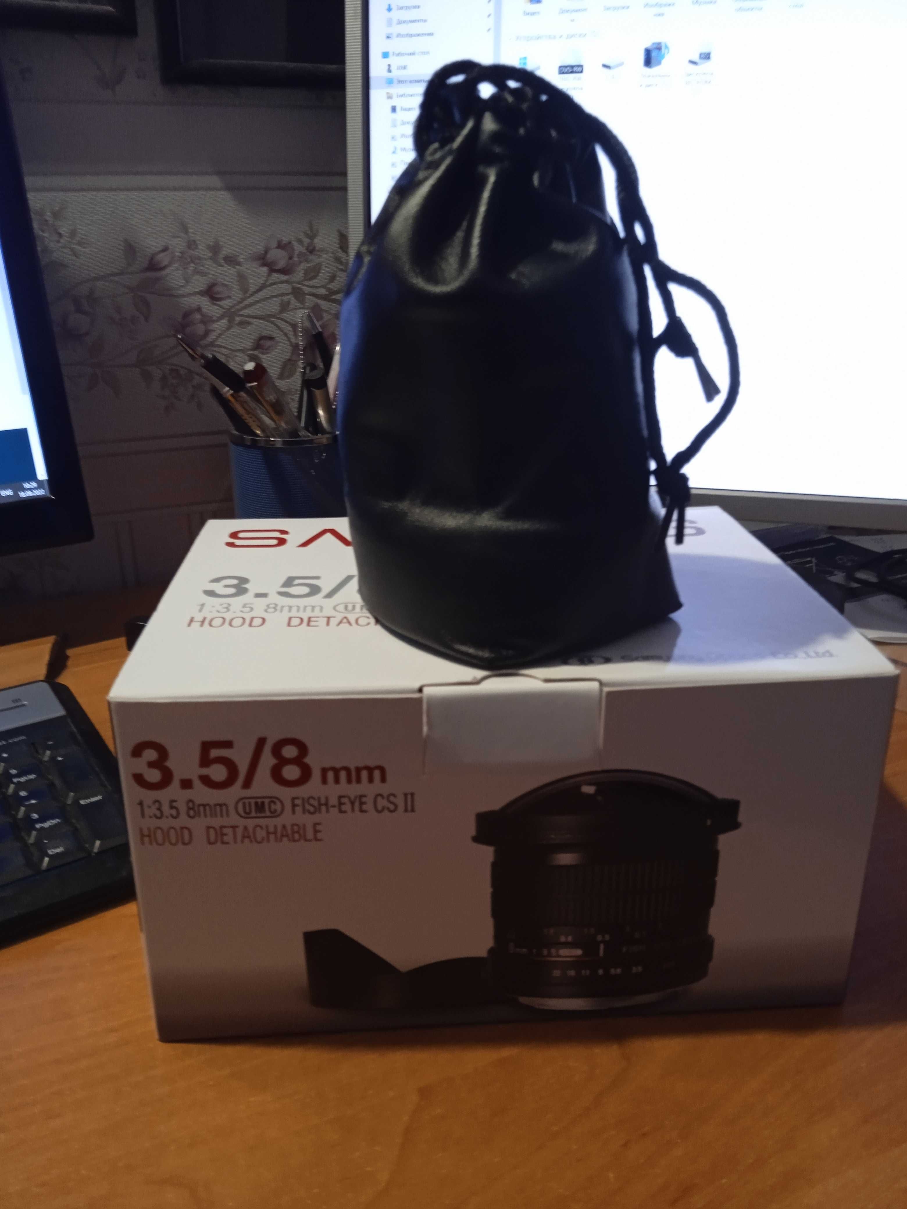 Samyang 8mm f/3.5 AS IF UMC Fish-eye CS II Canon EF