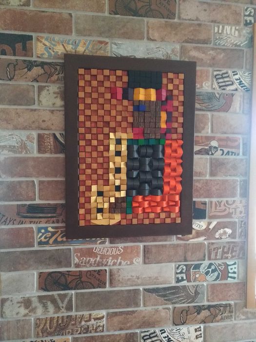 artesanato-quadros e paineis madeira