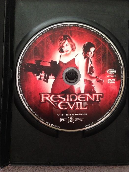 DVD film Resident Evil 2002 (Milla Jovovich)