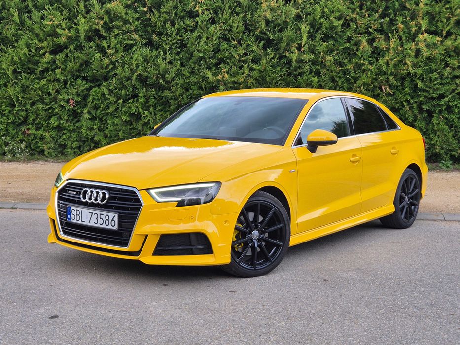 Audi A3 LIFT Sedan 2.0 TFSI 190KM B&O/ Quattro/ 2x S-LINE/ NAVI/ Xenon