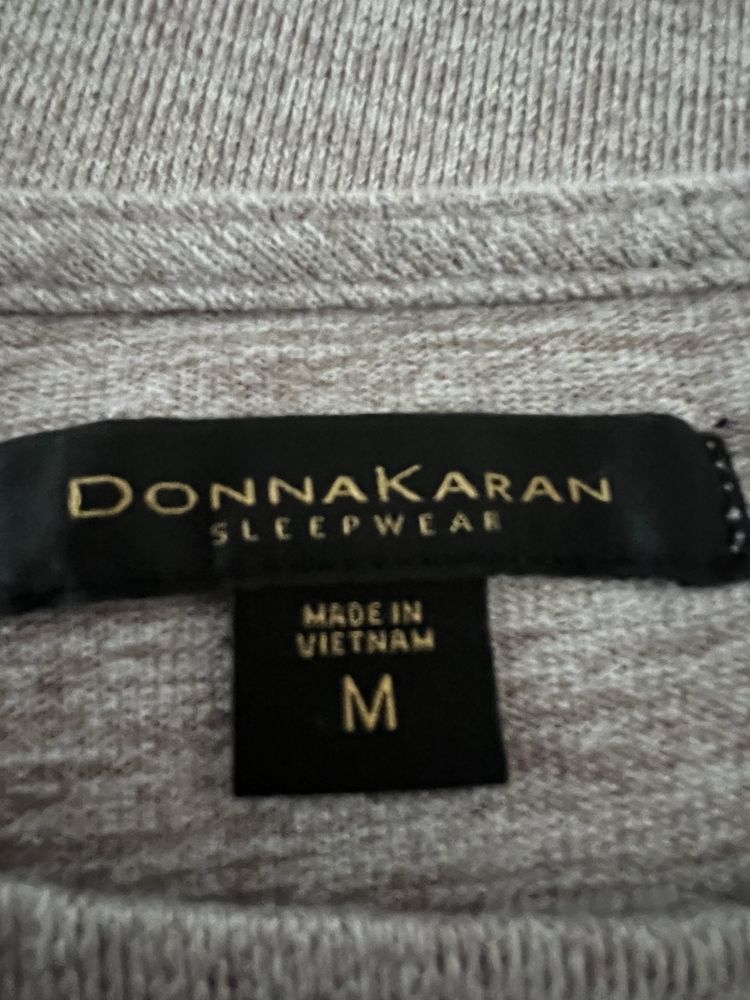 Donna Karan nowa sukienka M 38 oversize beżowa prosta