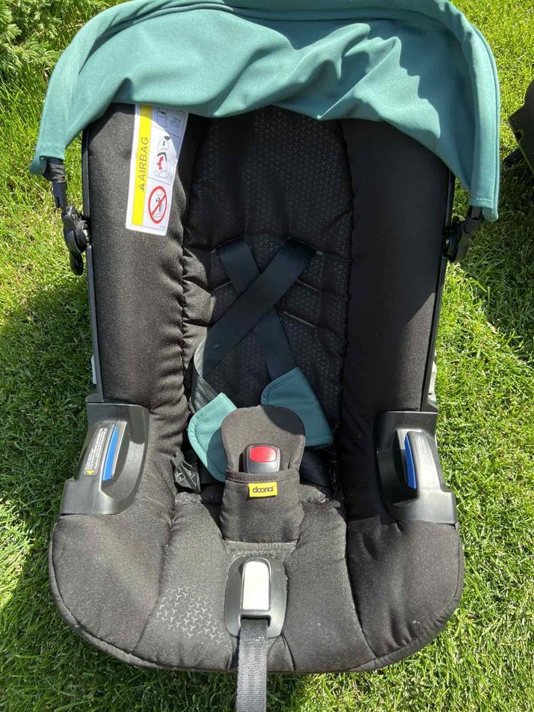 Детское автокресло Doona(Green) + baza IsoFix