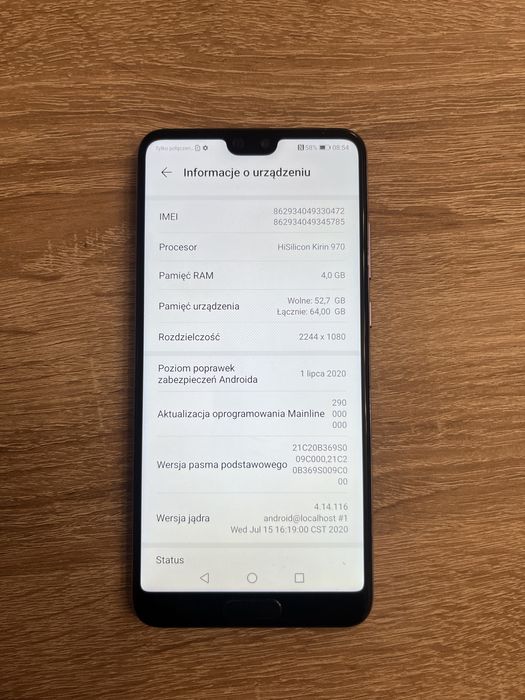 Huawei P20 smartfon 64GB