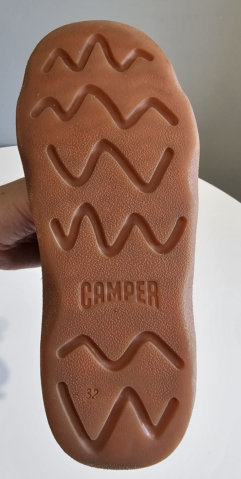 Zamszowe buty kozaki botki Camper rozm. 32