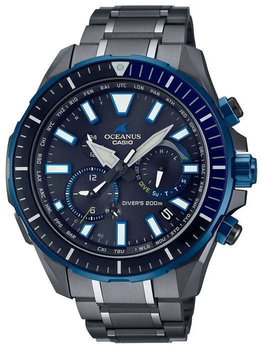 Часы Casio OCW-P2000B-1A! Оригинал! Фирменная гарантия 2 года!