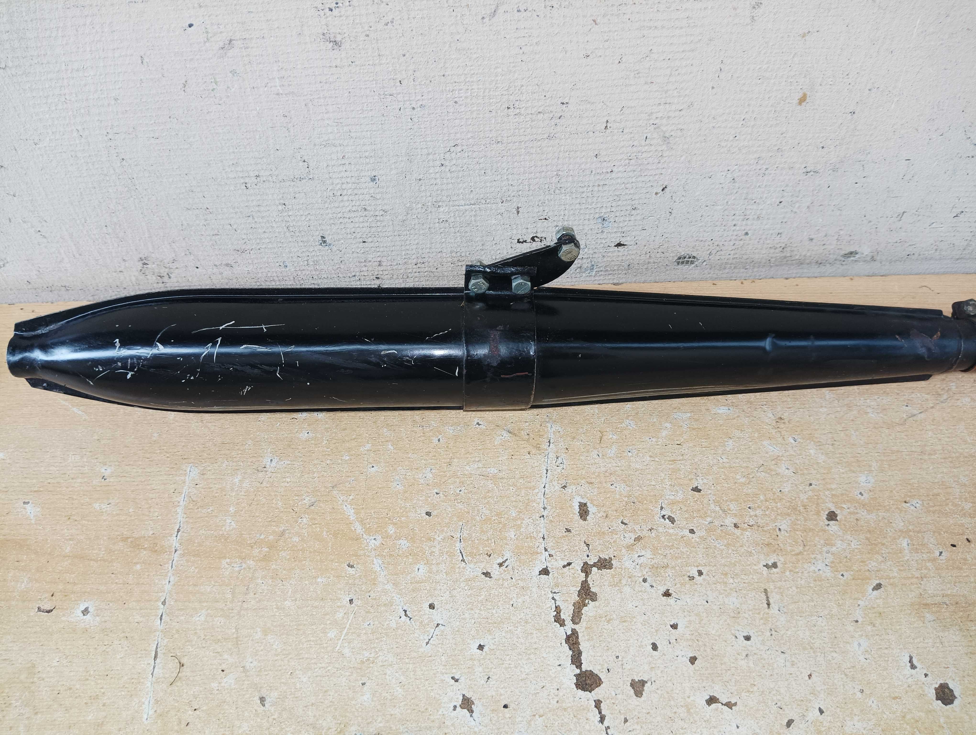 WSK-125 - tłumik z kolankiem (1974)