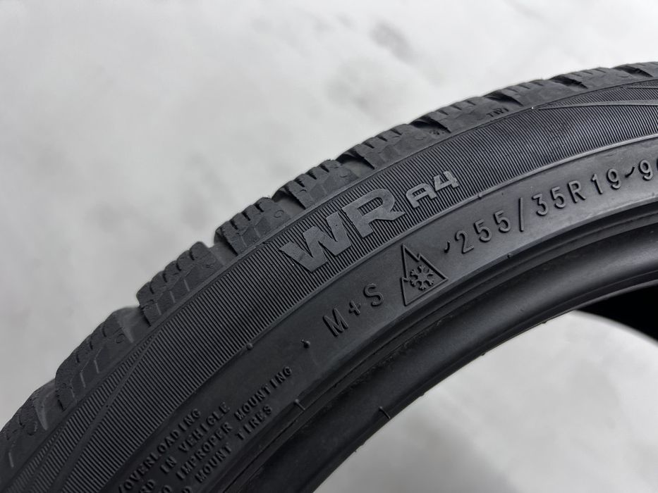 2шт зима 255/35/R19 7,3мм Nokian WR A 4 Тріщини