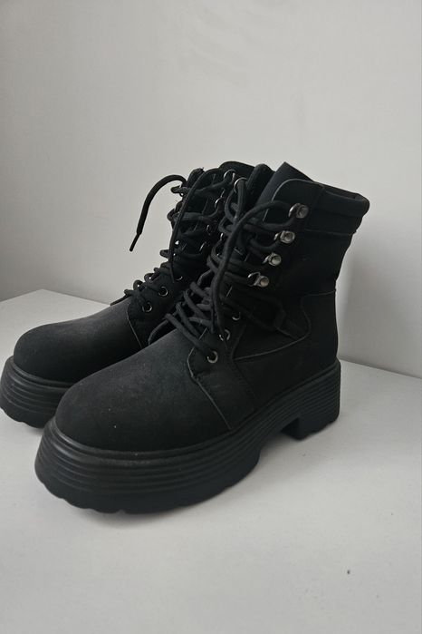 Trapery damskie czarne 39 zimowe